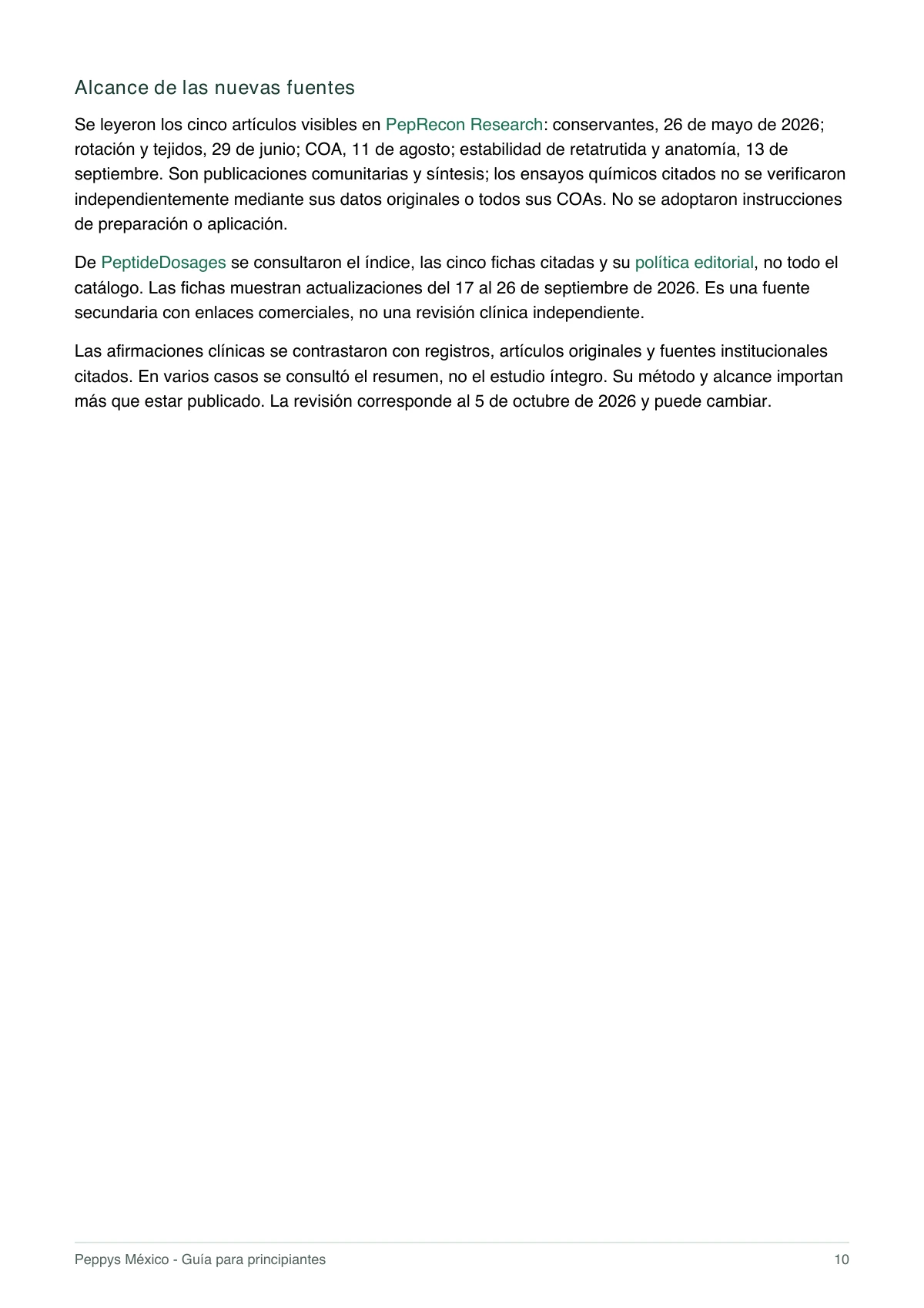 Página 10 de 11 de la Guía beta. El contenido completo está en la versión de texto accesible.