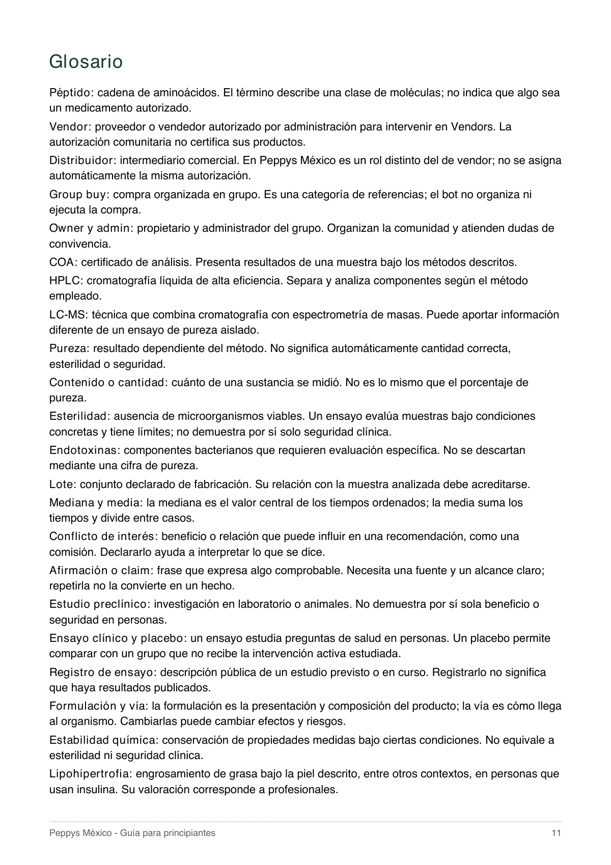 Página 11 de 11 de la Guía beta. El contenido completo está en la versión de texto accesible.